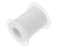 OSALADI Bobine de Mèche Bougie Coton Tressé Blanche pour Fabrication DIY Adaptée Aux Bougies Piliers et Cônes Compatible Supports Métalliques