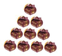 OSALADI Boîte De 10 Pièces Bonbonnière chapeau de docteur accueillir rose depuis sortants gland coffrets étui à bonbons décoratif étui à bonbons délicat Papier