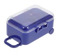 OSALADI Boîte De 12 Pièces Boîte à bonbons de mariage créative boîte de rangement de mariage Valise à bonbons pour fêtes Valise miniature petite valise en plastique mini-valises