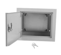 OSALADI Boîte Électrique Murale Étanche En Aluminium, Boîtier De Jonction Extérieure 250×300 Mm, Protection Antiprojections Adaptée Chantier Et Usage Industriel, Installation Murale Robuste