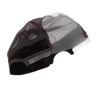 OSALADI Bonnet de Postiche Design en U Antidérapant Marron en Dentelle 4x5 Pouces avec Double Velours et Sangle Réglable Confortable pour Usage Quotidien