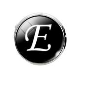OSALADI Bouton de Manchette en Verre Rond Noir, Design Simple, Finition Électroplaquée, Facile à Nettoyer, pour Homme, Chemise et Costume
