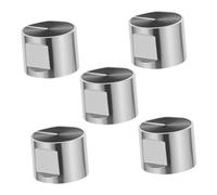 OSALADI Boutons De Rechange Pour Cuisinière 5 Pièces Boutons Métalliques Pour Four À Gaz Gril Pièces De Rechange Pour Gril