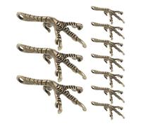 OSALADI Breloques en Alliage de Zinc de Griffes D’oiseau Rétro, 50 Pièces, Couleur Bronze Antique, Accessoires DIY pour Bijoux, Création de Bracelets et Ornements D’artisanat, Décorations