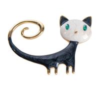 OSALADI Broche de Chat de Dessin Animé en Alliage Chic et Créative pour Vêtements, Accessoire Mignon pour Robe ou Pull, pour Mère et Fille
