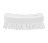 OSALADI Brosse Nettoyante pour Ongles et Orteils Blanche, Poils Doux, Petite Taille Compacte, Accessoire de Manucure et Pédicure pour Nettoyage Précis et Gommage des Ongles