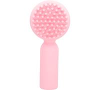 OSALADI Brosse Nettoyante Visage en Silicone Double Face Exfoliante, Douce et Pratique, Format Manuel, Couleur Rose, pour Gommage Visage Peau Sensible et Nettoyage Profond, Usage