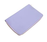 OSALADI Budget Binder Refillable Cash Wallet With Pen Slot PU Leather Zipper Organizer For Money Cards Coins Ring Planner For Budgeting And Travel
