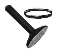 OSALADI Buse Longue à Vapeur avec Brosse Intégrée Accessoire de Remplacement pour Défroisseur Vapeur Suspendu pour Vêtements Nettoyage et Repassage Précis à Domicile Voyage