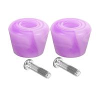 OSALADI Butées de Patinage en PU et Métal pour Patins à roulettes, Frein Réglable Grosse Surface, Accessoires pour Roller Skates, 1 Set Multicolore Pratique Couleur Couleur Aléatoire