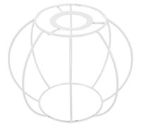 OSALADI Cadre d'Abat-Jour en Fil de Fer Métal Vintage Petit Modèle Cache-Ampoule DIY pour Lampe de Table Protection d'Abat-Jour Adaptée à Usage Intérieur et Décoration Maison