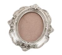 OSALADI Cadre Photo Mural Créatif 3D Vintage en Métal Argenté Triple Fixation Triangulaire, Cadre Décoratif Suspendu pour Mur de Photos, Décoration Murale Maison, 10 Modèle