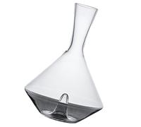 OSALADI Carafe à Vin Rouge sans Plomb en Verre 1 Pièce - Distributeur de Vin Base Antidérapante - Décanteur Aérateur pour Maison et Bar - Carafe à Boisson pour Dégustation et Décoration