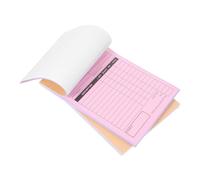 OSALADI Carnet De Factures Pour Petites Entreprises Triple Copie 20 Ensembles 60 Pages Papier Sans Carbone Gestion Des Reçus Boutiques Artisanat Photographie Restauration