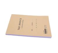 OSALADI Carnet de Reçus de Factures Fiscales en 2 Exemplaires Format Petit 100 Pages Papier Kraft Support Rigide Bloc de Bons de Commande pour Petites Entreprises Gestion Rapide des