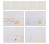 OSALADI Cartes D’Anniversaire en Papier Mini avec Dorure à Chaud Format 95 X 7 CM Lot de 40 sets de Pièces Assorties avec Enveloppes pour Fêtes Bureaux et Occasions Spéciales