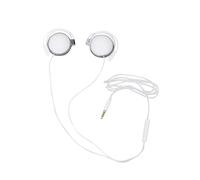 OSALADI Casque D'écoute Filaire Sport Suspendu Au Cou pour Sportifs, Léger Et Confortable, De Bruit Active, Utilisation Quotidienne Et Sportive, Blanc