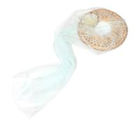 OSALADI Chapeau Chinois Conique Bambou avec Voilette Accessoire Hanfu pour Femme Chapeau Traditionnel pour Cosplay et Photos