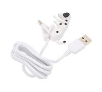 OSALADI Chargeur Chien Câblé USB Solide en Plastique et Métal Fonction Rappel Amusant pour Téléphone, Bureau et Chambre