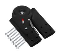 OSALADI Charnière pour Échelle Pliante Aluminium avec Mécanisme de Verrouillage Sécurisé et Vis Accessoire Pliable pour Escalier et Échelle Attique