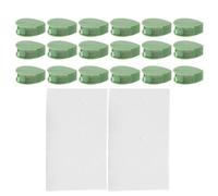 OSALADI Clip de Fixation Plastique 20 Pièces, pour Plantes Grimpantes | Feuille Discrète, Presque Invisible sur Tiges, Guide la Croissance, pour Intérieur, Appartement, Serrage
