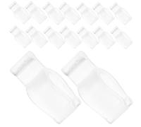 OSALADI Clip de Verrouillage Étanche en PP pour Pompe à Bouteille Cosmétique, 30 Pièces, Accessoire Anti-Fuite pour Distributeur D’Huile Démaquillante et Lotion, Compatible Flacons