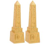 OSALADI Collection De Décorations Égyptiennes 2 Pièces Statues Monuments De L'égypte Antique Figurines De pour La Maison