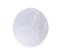 OSALADI Compas de Centrage Acrylique Transparent Outil de Dessin Précis pour Tourneurs Jauge Épaisseur et Gabarit Découpe Lecture Claire