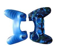 OSALADI Coque Lavable Silicone pour 4 Intégrale, Manette Protection Jeu | Ajustement Sûr, Silicone Souple, Finition sans Décoloration, pour Contrôleur 4, Usage Quotidien