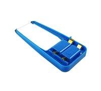 OSALADI Coupeur à Fil Chaud Portable en Plastique Bleu Fil de 0,25mm pour Découpe Précise et Solide de Mousse, Outil de Coupe pour Travaux Créatifs