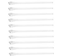 OSALADI Couvre-Bras de Lunettes Antidérapant Coussinets d'Oreille Souples Accessoires pour Lunettes Compatible Branches Fines Lot de 10 Pièces