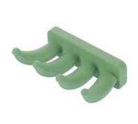 OSALADI Crochet Mural Adhésif en Silicone sans Perçage Multifonction Petit Crochet Vert Avocat Résistant pour Suspendre Serviettes Manteaux et Clés la Cuisine et Salle de Bain