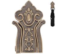 OSALADI Crochet Mural Pliable Rétractable en Aluminium Spatial, Crochet Vintage Escamotable pour Salle de Bain Cuisine, Patère Murale Gain de Place, Support Style Style Aléatoire