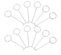 OSALADI Crochets de Levage de Drain 50 Pièces en Fer, Outils de Retrait pour Grilles d'Évacuation, Utilisables pour Évier et Bain