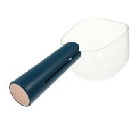 OSALADI Cuillère à Riz Multifonctionnelle en Abs Bleue Graduation Précise, Pelle Cuisine Ergonomique pour Mesurer Céréales, Farine et Grains - Ustensile Pratique pour Maison Cuisine