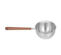OSALADI Cuillère de Service en Acier Inoxydable Louche à Double Bec Verseur avec Long Manche pour Cuisine Moderne et Service de Soupes