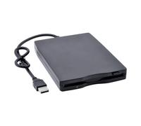 OSALADI Disque Floppy Externe USB Portable pour Ordinateur Lecteur De Disquettes Compatible Plupart Systèmes Exploitation De Données Rapide Et Noir