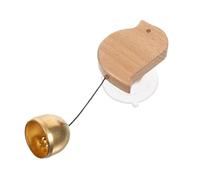 OSALADI Doorbell Chime with Suction Cup Wooden Bird-Shaped Animal Doorbell for Home and Shop Entrance Creative Wind Chime Bell for Office Décor