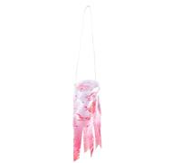 OSALADI Drapeau Carpe et Manche à Air Décorative, Décoration Suspendue en Soie, Rose, Résistante aux Températures Élevées et Basses, Couleur Vive et Inaltérable pour Patio Jardin