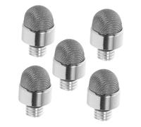 OSALADI Embouts de Stylet Capacitifs Résistants à L’Usure en Tissu Conducteur Lot de 5 Argenté Filetage Extérieur 7mm pour Écrans Tactiles