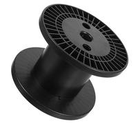 OSALADI Enrouleur de Rallonge Électrique en Plastique Noir 160 Mm, Organisateur de Câble Portable Léger, Support de Rallonge pour Rangement de Fils et Cordons Électriques