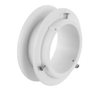 OSALADI Enrouleur Électrique Silencieux pour Rail de Rideau Système Anti-Enchevêtrement Support Robuste pour Stores Lourds Accessoire Poulie de Levage pour Stores Verticaux