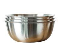 OSALADI Ensemble 3 Bols Mélangeurs en Acier Inoxydable Grand Format avec Graduation, Bol à Pétrir Profond Cuisine, Compatible Plaque Induction, Facile à Nettoyer, Saladier Robuste