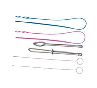 OSALADI Ensemble d'Enfile-Cordon en 6Pcs pour Couture DIY Outil d'Enfilage Flexible pour Amateurs de Couture Accessoire Pratique