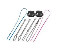 OSALADI Ensemble d'Enfile-Cordon Flexible pour Couture 8Pcs Outil d'Enfilage en Acier Inoxydable Pratique pour Pantalons et Vêtements DIY et Bricolage
