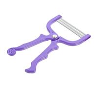 OSALADI Épilateur Manuel à Ressort pour Visage - Épilateur Facial Portable en Abs et Acier Inoxydable - Épilation Précise du Menton, Joues, Lèvre Supérieure - Outil Couleur Aléatoire