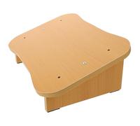 OSALADI escabeau tabouret de pas d'enfants repose-pieds sous le bureau tabouret sous le bureau selles pieds debout pour adultes repose pieds sous le bureau en bois Kaki