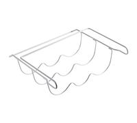 OSALADI Étagère à Bière en Fer Blanc, Porte-Bouteilles Pratique pour Réfrigérateur, Organisateur de Rangement pour Canettes et Bouteilles, Support Suspendu Multifonction Cuisine et Bar, 1