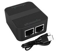 OSALADI Ethernet Splitter à Répartiteur De Câble Réseau pour Partage Entre Routeur Et Appareils -and-Play Vitesse Jusqu à Mbps Compatible avec TV Et Ordinateurs