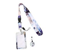 OSALADI Étui À Paillettes Pour Badge Carte D'Identité Protection Pour Passe Transparent En Plastique Blanc